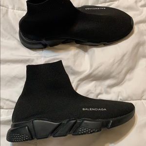 BALENCIAGA black sock shoes